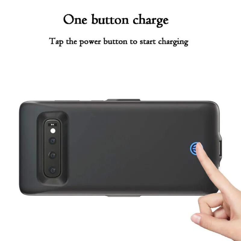 7000mAh Power bank Battery Charger Case For Samsung Galaxy S10 10E Charging Power Cover For Samsung Galaxy S10 Plus Battery Case