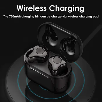 

Sabbat E12 Ultra Wireless Bluetooth 5.0 Headphones TWS Headsets Earphone with 750mAh Charging Box Supporting Wireless Charge