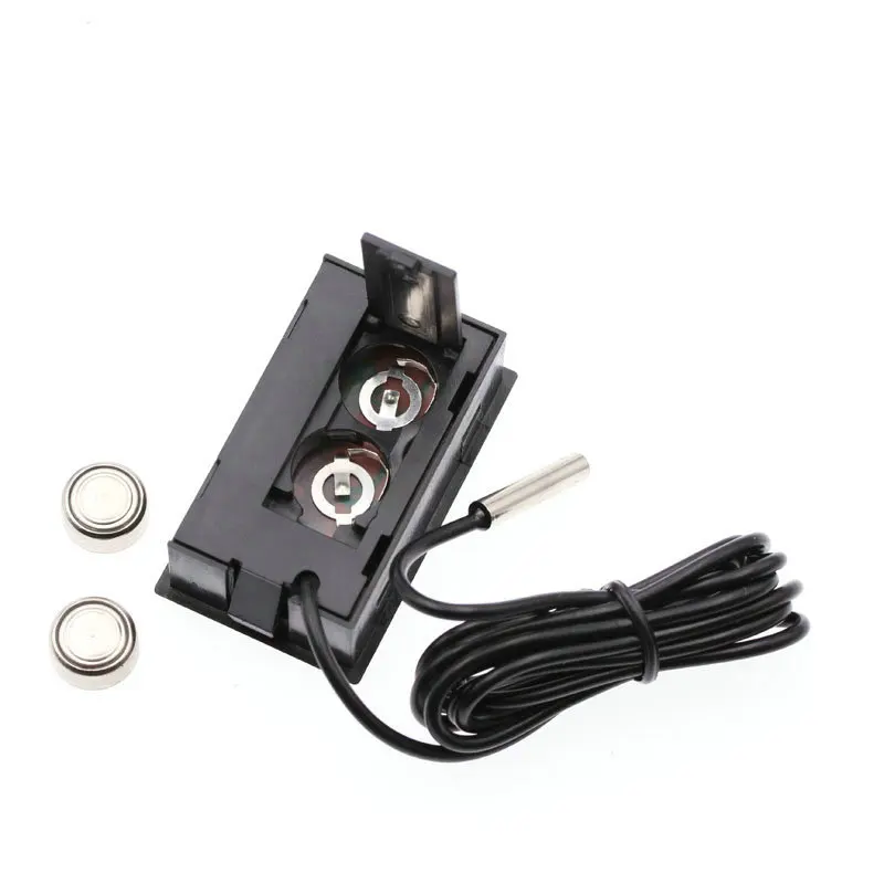 Mini Temperature Sensor LCD Car Digital Thermometer Hygrometer Temperature Indoor Outdoor Humidity Meter Gauge Instruments