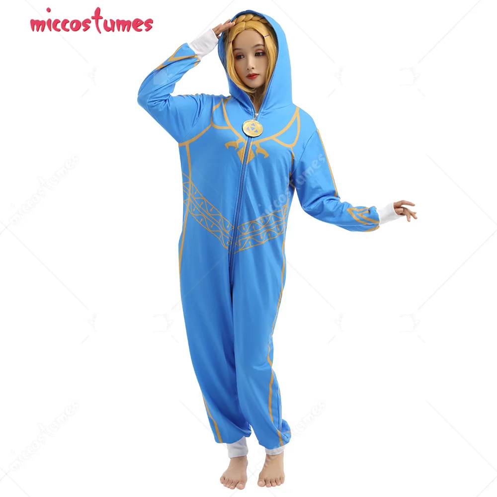

Women Princess Pattern Print Hooded Onesie Pajamas Loungewear Adults Onesie Homewear Kigurumi Costume Outfits