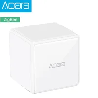 Aqara Magic Cube Controller Zigbee Version Upgrade Gateway Smart Home Device Wireless Support MiHome APP
