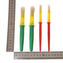 18 шт./компл. моющиеся губка набор кистей для рисования для детей ясельного возраста, Ранние обучающие игрушки товары для рукоделия подарки