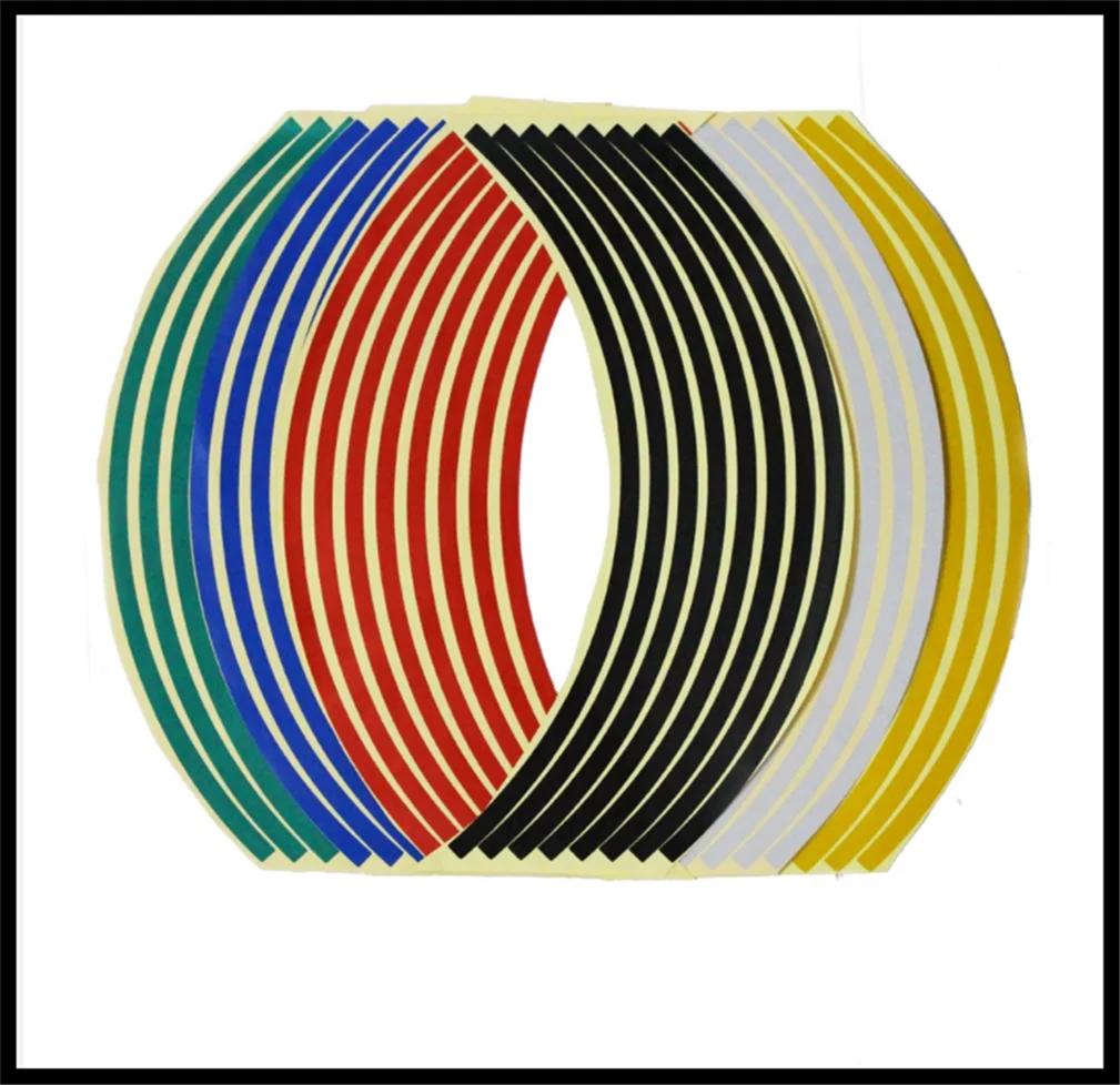 17" / 18" rim strip wheel motorcycle accessories sticker Universal for HONDA CBR500R CB500F X GROM RC51  RVT1000 SP-1 SP-2