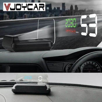 

VJOYCAR M40plus Mirror HUD Head Up display Auto HUD OBD2 Car Speed Projector KMH MPH Speedometer Car Detector Oil Consumption