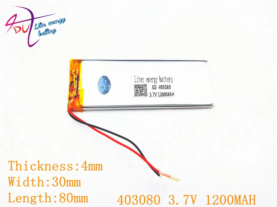403282 1600mah 3,7 V 403080 литий-полимерная аккумуляторная батарея для Goophone I5 Y5 V5 Clone