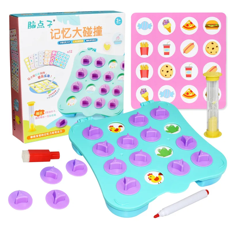 

Children'S Educational Scientific And Educational Toy Kindergarten Teaching Aids Brain Dots Memory Large Collision Parent And Ch