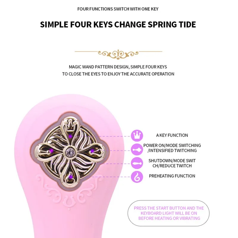 ZALO Vibrator Magic Wand 6 frequency Warming Dildo Virbator Sex Shop for Adult Sex toys clitoris stimulator pocket pussy sperm ZALO Vibrator Magic Wand 6 frequency Warming Dildo Virbator Sex Shop for Adult Sex toys clitoris stimulator pocket pussy sperm