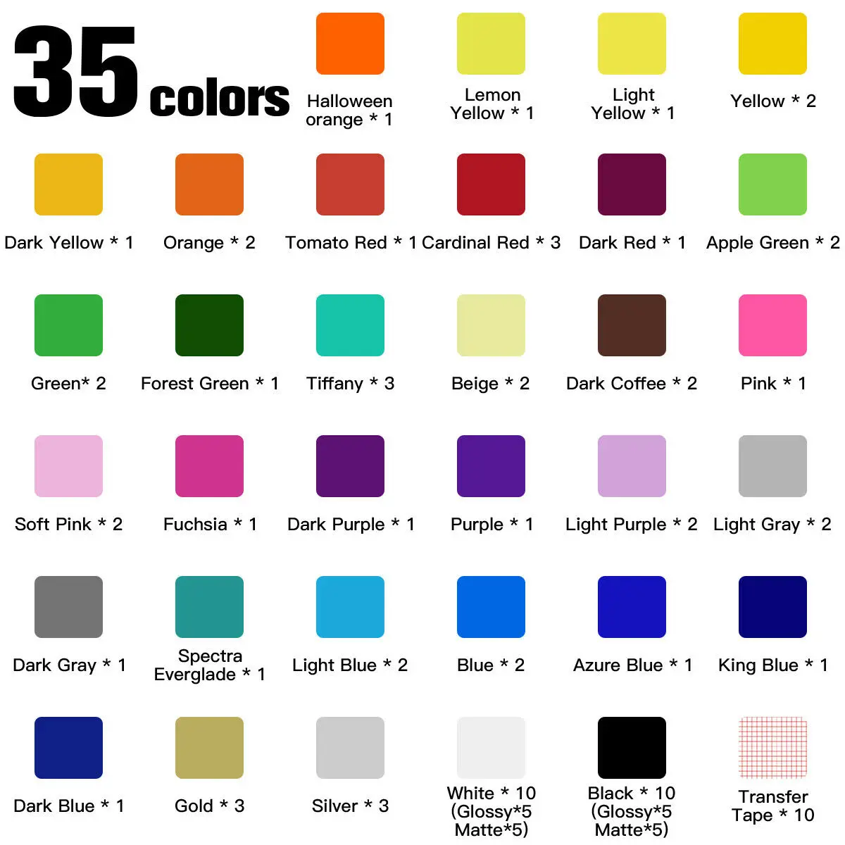 HTV Chameleon Heat Transfer Vinyl Bundle 9 Packs 12x10 Iron On Vinyl for  T-Shirt 9 Assorted Chameleon Gradient Change Color PU HTV Sheet for Cricut,  DIY Design for T-Shirt : : Home