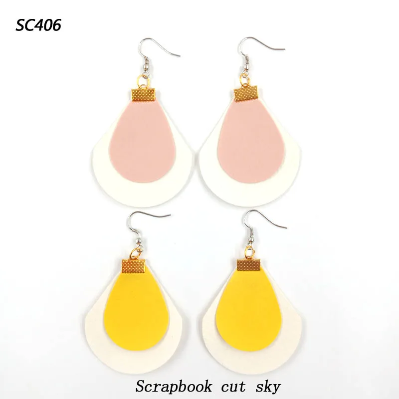 Earring-SC406 скрапбукинга срезанное небо и стальные деревянные штампы совместимы с большинством машин
