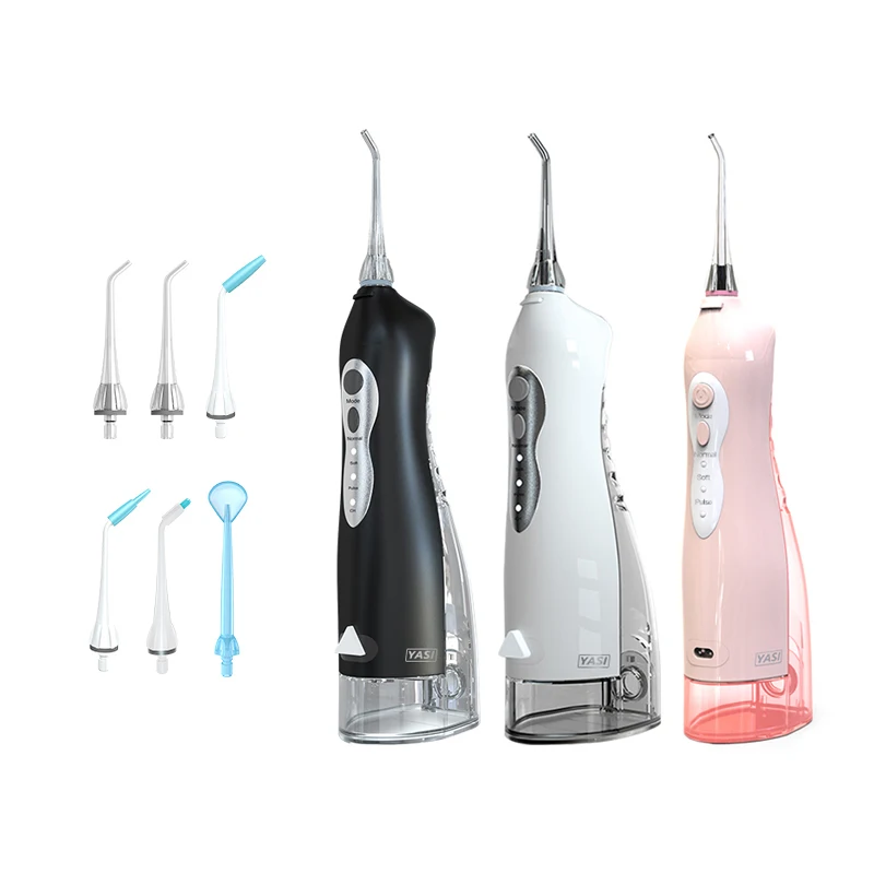 Cordless Oral Irrigator Portable Dental Water Flosser  Household And Travel Use Water Jet Floss Tooth Pick 1600Puls/Min 3 Modes