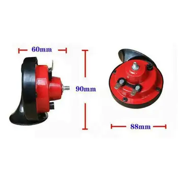 

Car Horn Boat Motorcycles Electric Metals + ABS 2 Horns 1 Set Super Train