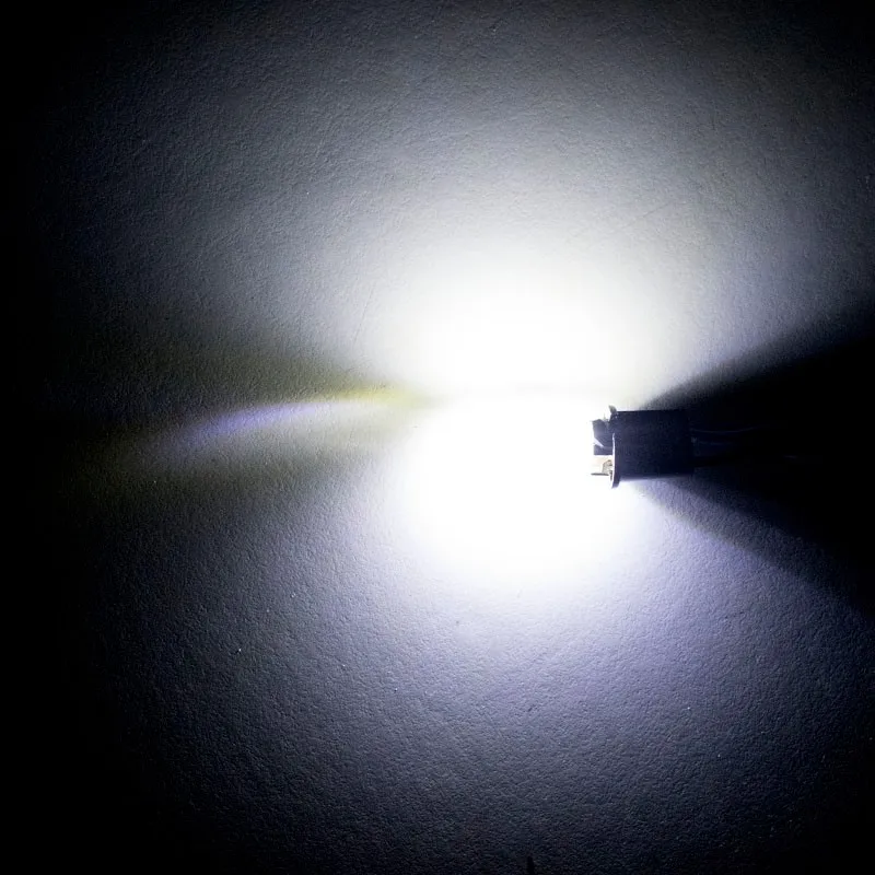 2x T10 5W5 W5W светодиодный свет лампы Интерьер автомобильного салона для чтения 12 в 7000 к 6SMD Автомобильный Клин боковое оформление лампы Силиконовый водонепроницаемый белый
