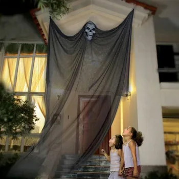 

3.3M Long Halloween Hanging Skeleton Flying Ghost Decorations For Outdoor Indoor Party Bar Scary Props Halloween Decoration
