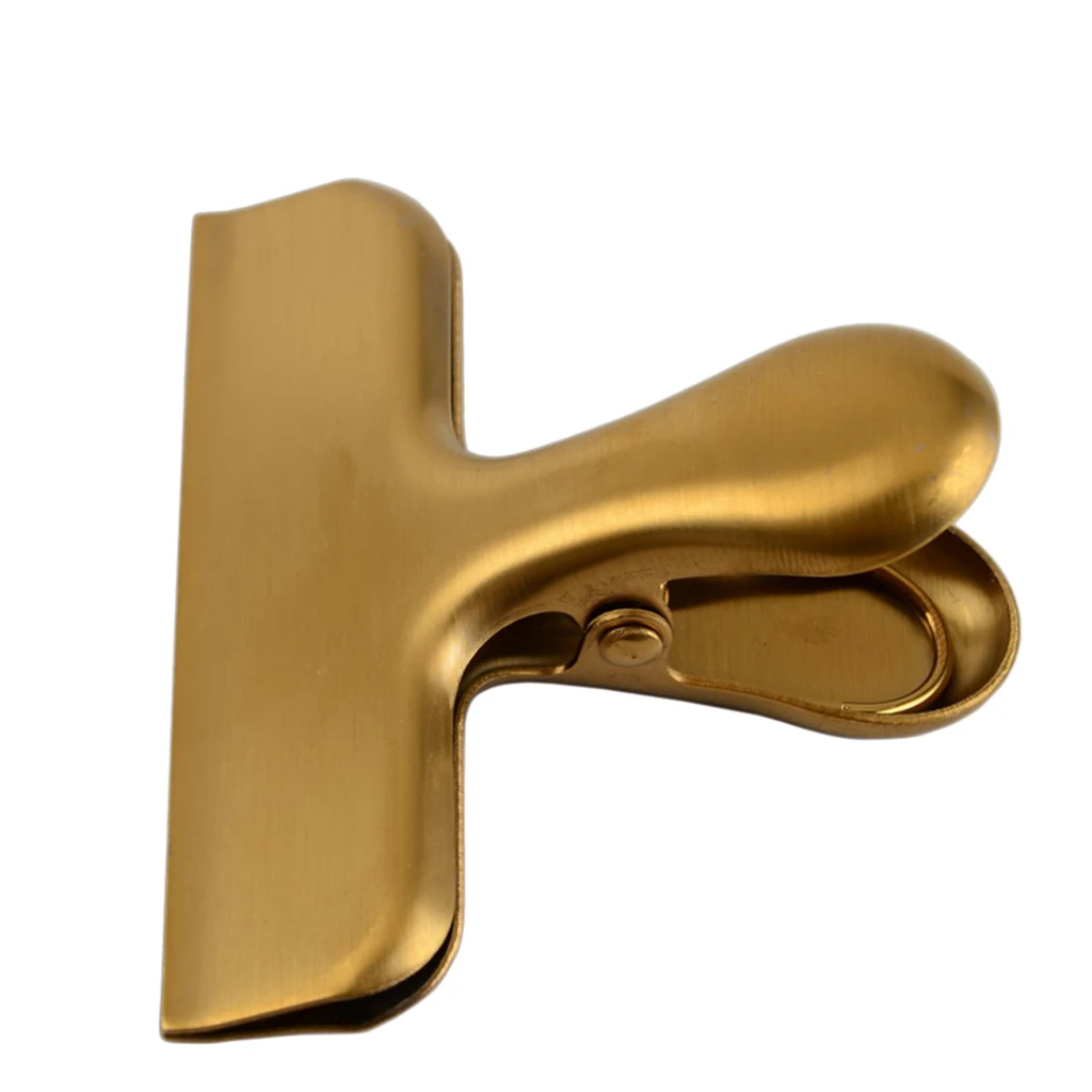 Chip Bag Clips - 3 Inch Wide Stainless Steel Heavy-duty Chip Clips, All-Purpose Air Tight Seal Grip Clips for Kitchen Office