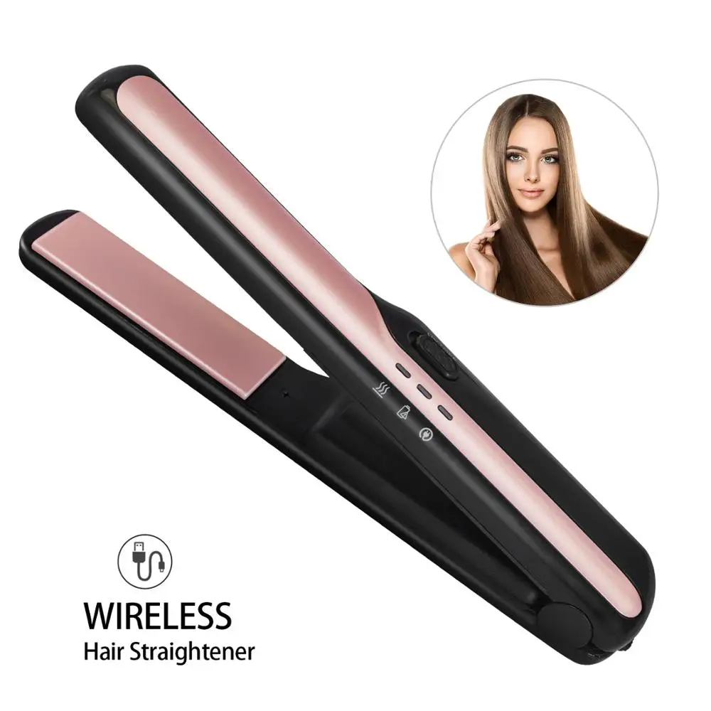 

Wireless Hair Straightener Flat Irons Ceramic Styling Tools Professional Tourmaline