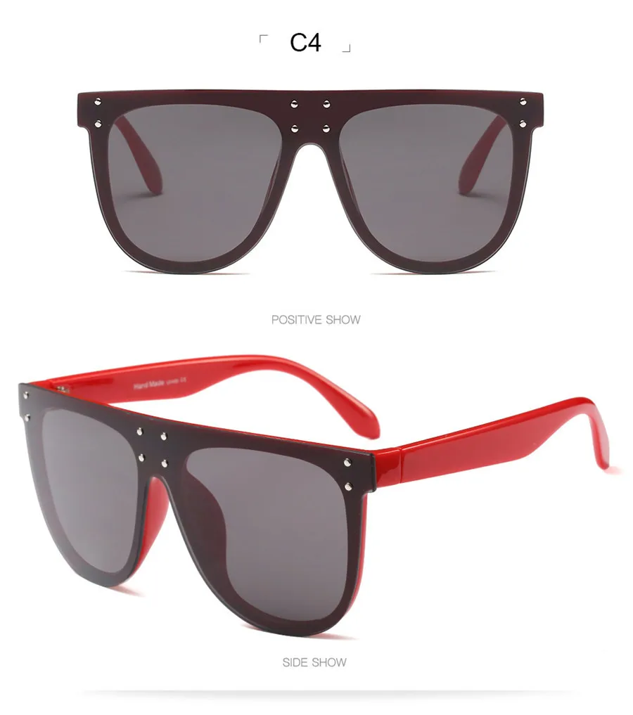 Женские квадратные солнцезащитные очки, женские негабаритные солнцезащитные очки, женские брендовые дизайнерские зеркальные очки с большой оправой, UV400, черные линзы, мужские очки