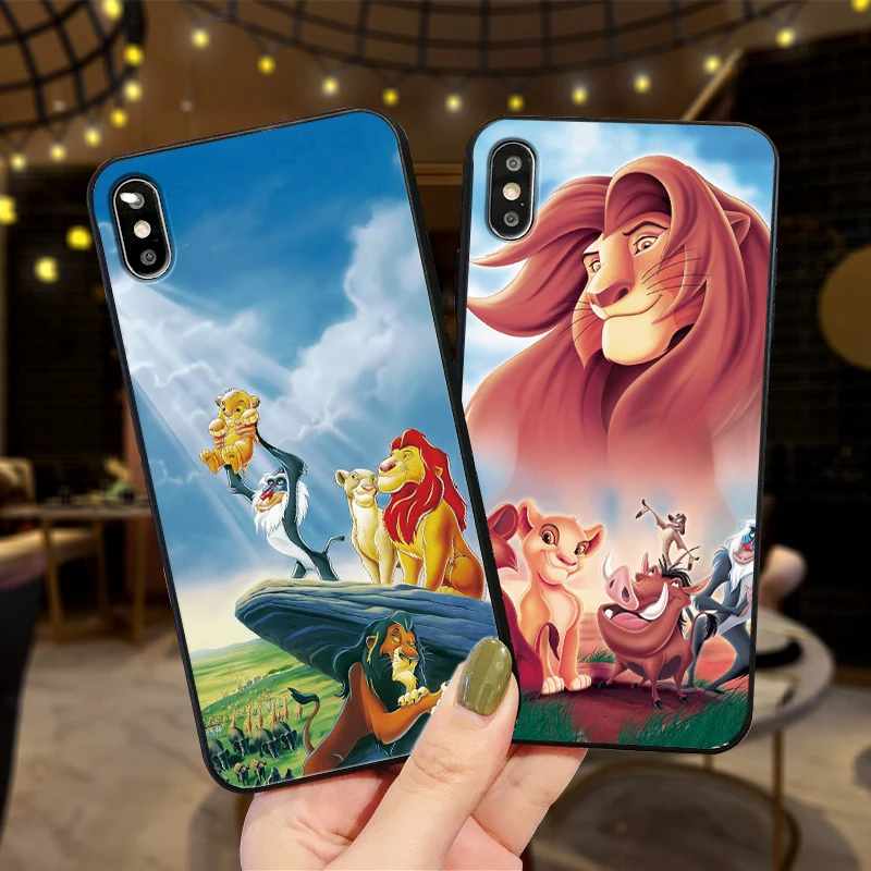 Для samsung A50 60 70 40 20 A10 телефон Cas Акуна Матата Король Лев A3 5, 7, 8, 9, 6PLUS чехол из мягкого ТПУ для J6 M40