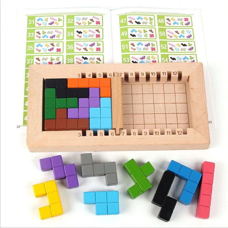 

Hot Sale new smart board puzzle wooden DIY toy classic toy puzzle building block learning puzzle puzzle puzzle game