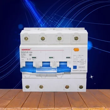 

DZ47LE-100 3P Smart earth Leakage Protection Circuit Breaker Air Switch Small Circuit Breaker moulded case disyuntor 100A 80A
