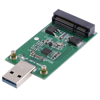 

Mini USB 3.0 to PCIE mSATA External SSD PCBA Conveter Adapter Card