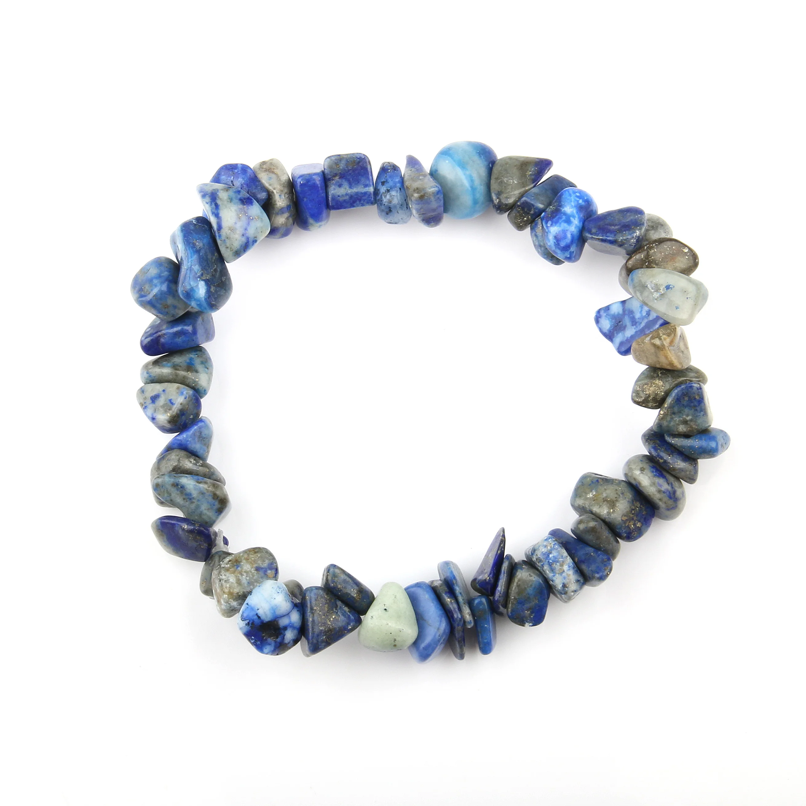 Natural Stone Amethysts Bracelet Charms 