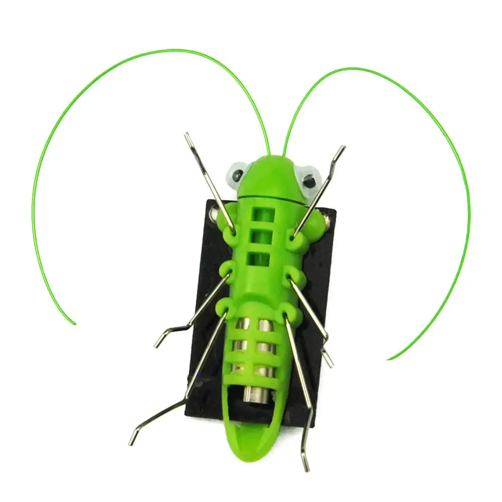 wholesale Solar Grasshopper Insect Bug Moving Toy, Lovely funny Mini Solar toy Insect Teaching Fun Gadget Toy Gift 5 wholesale Solar Grasshopper Insect Bug Moving Toy, Lovely funny Mini Solar toy Insect Teaching Fun Gadget Toy Gift 5