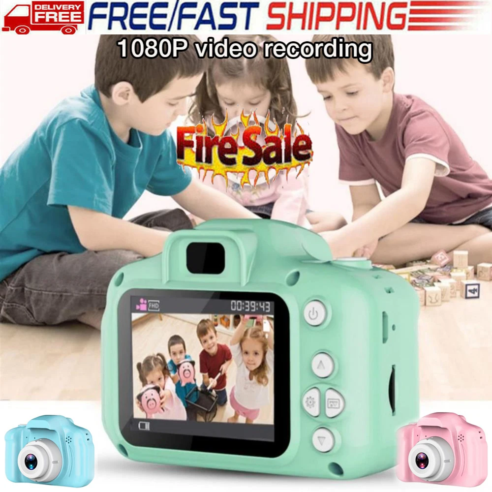 Детская маленькая цифровая камера 2.0HD экран видео рекордер видеокамеры детский подарок