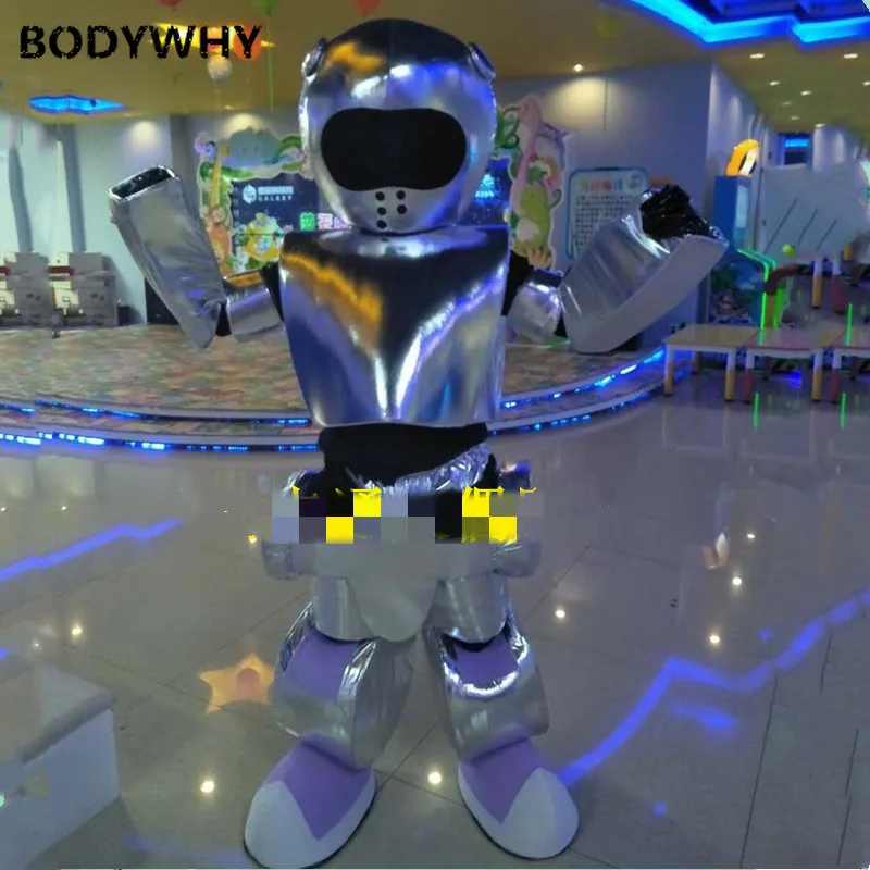 

Robot Cartoon Mascot Costume Suits Cosplay Party Game Dress Outfits Clothing Advertising Promotion Carnival Ad Top