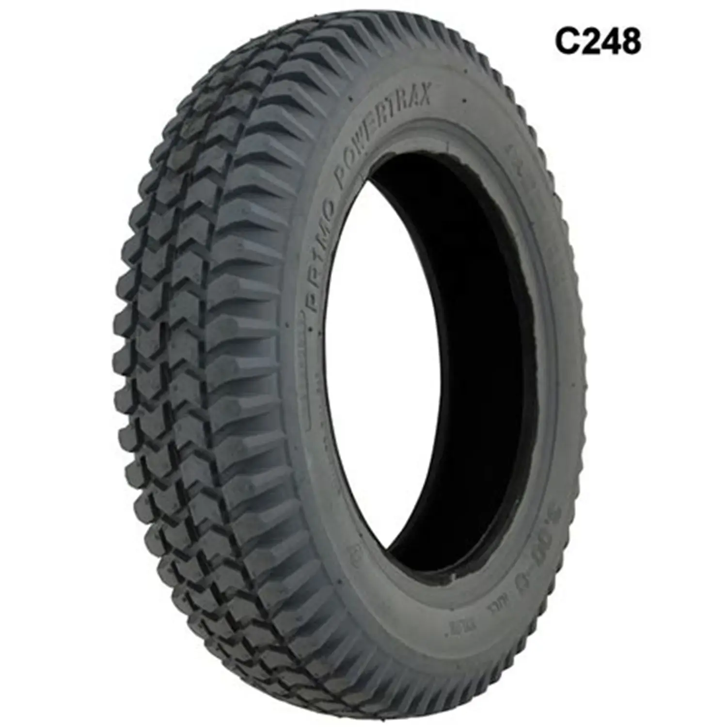 

3.00-8 Pneumatic Black CST Cheng Shin power wheelchair tire include inner tuber for power wheelchair or mobility scooter C248