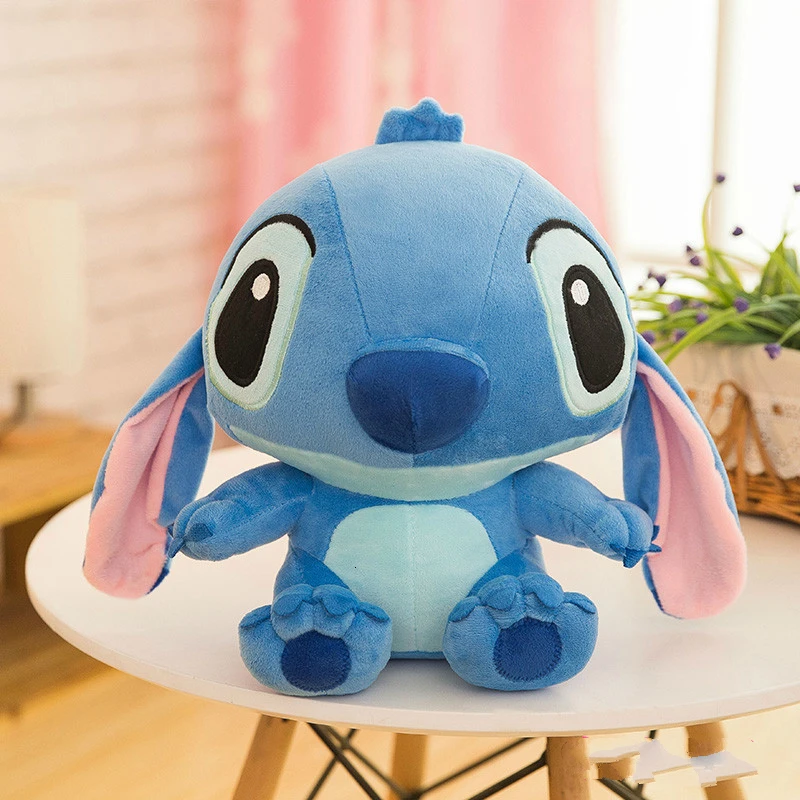 Известные Детские игрушки для детей Kawaii стежка плюшевые куклы игрушки мультфильм розовый стежок милые игрушки для детей подарок на день рождения - Цвет: Lovers blue