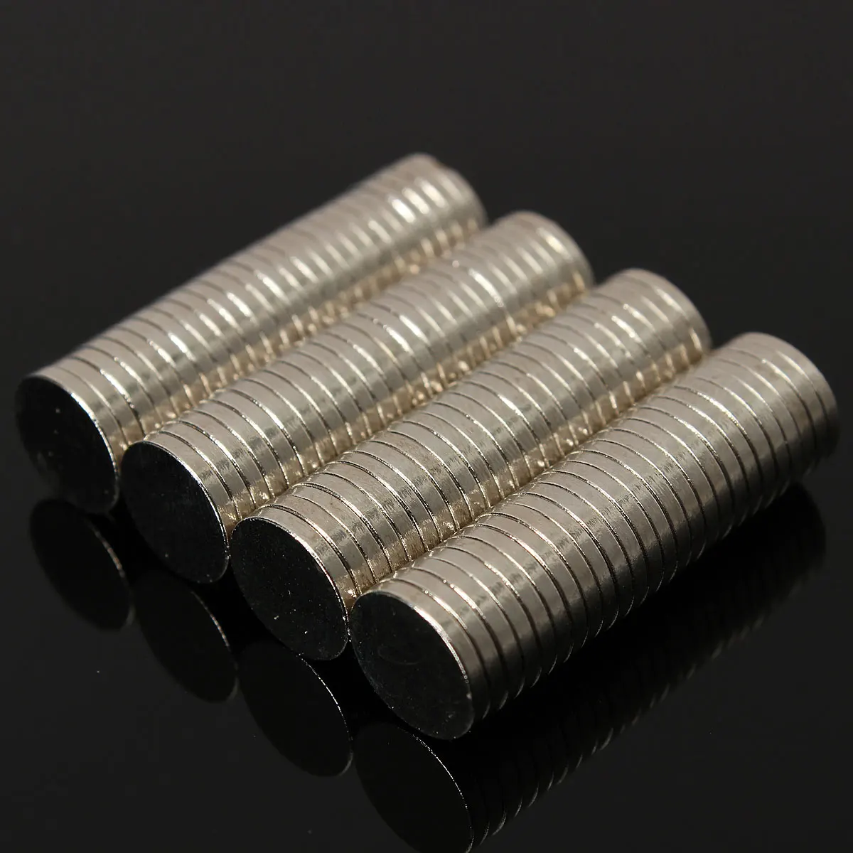 100pcs 10x1.5mm N50 Disc Round Magnets Rare Earth Neodymium Magnets Super Strong Fridge Permenent Magnets 10mm x 1.5mm