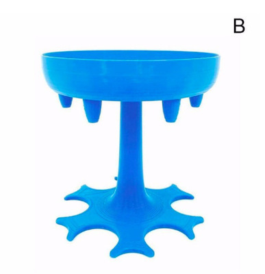 6 Shot Liquor DispenserGlass Wine Whisky Beer Dispenser Holder Drinking Games Tools for Christmas Home Party Bar