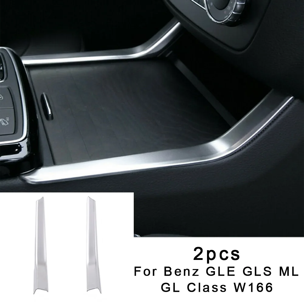 2 шт. хромированные крышки для держателя стакана воды Mercedes Benz GLE Class W166 2012-2019 |