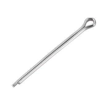 

uxcell 30Pcs Split Cotter Pin - 2mm x 30mm 304 Stainless Steel 2-Prongs Silver Tone for Home DIY Application