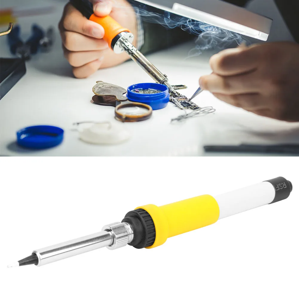 

Dropshipping Electric Soldering Iron DC 12V 60W Portable Car SUV Electric Soldering Irons With Cigarette Lighter Plug