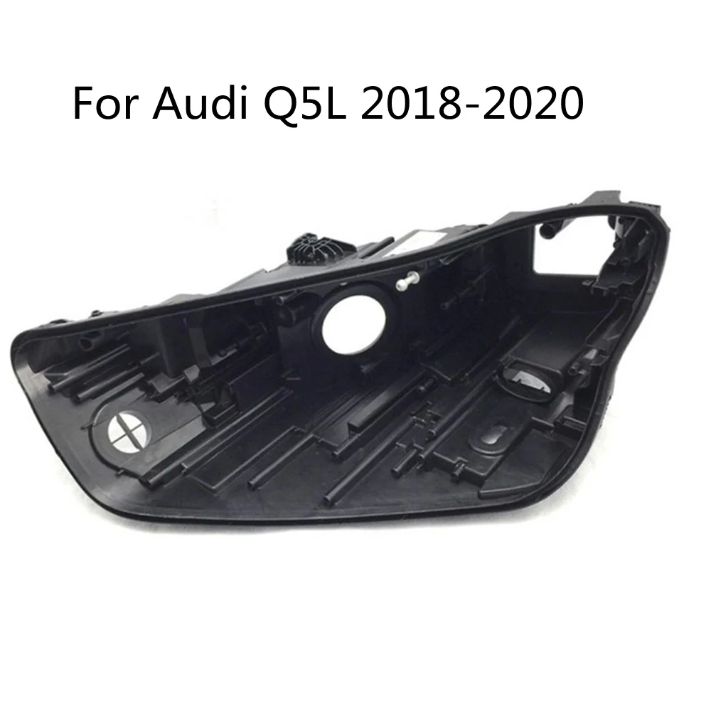 

Корпус передней фары для Audi Q5L 2018 2019 2020, черный корпус передней фары