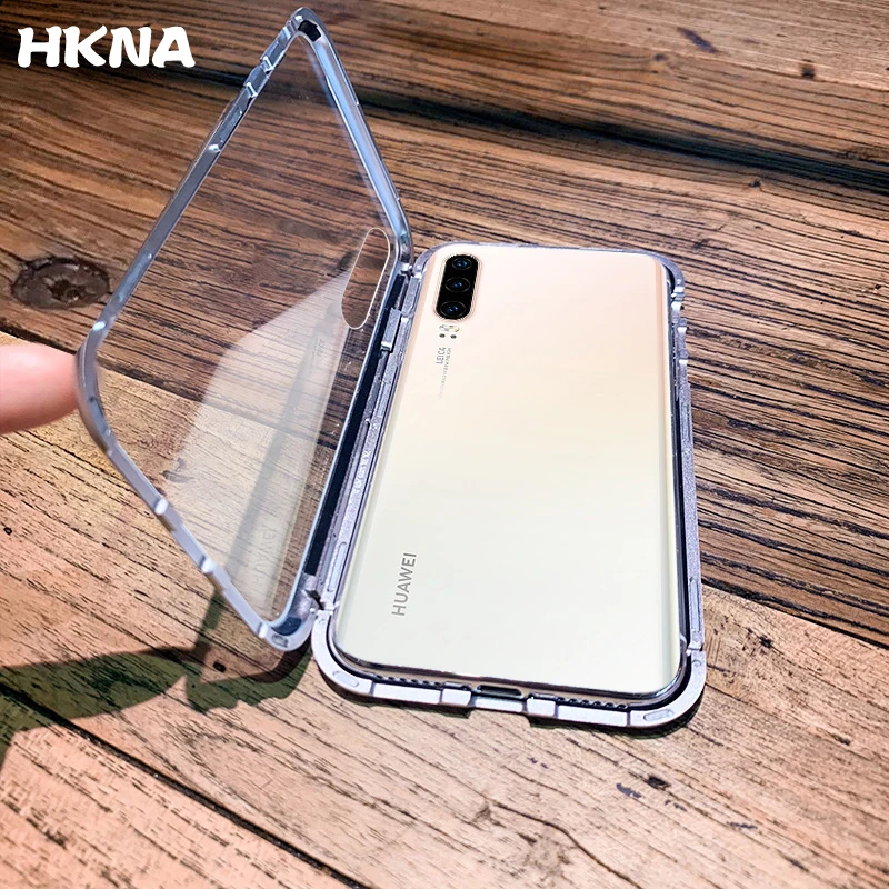 Магнитный адсорбционный металлический чехол для HAWEI Mate10 20 30 P20 30Pro lite Nova3 4 Y6 7 9