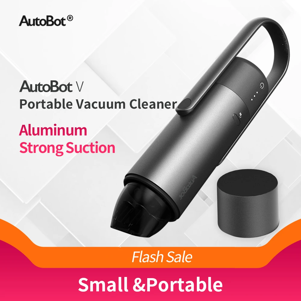 

AutoBot V Car Vacuum Cleaner Portable Wireless Handheld Auto with Detachable Battery 4200 Pa for Home Car Office