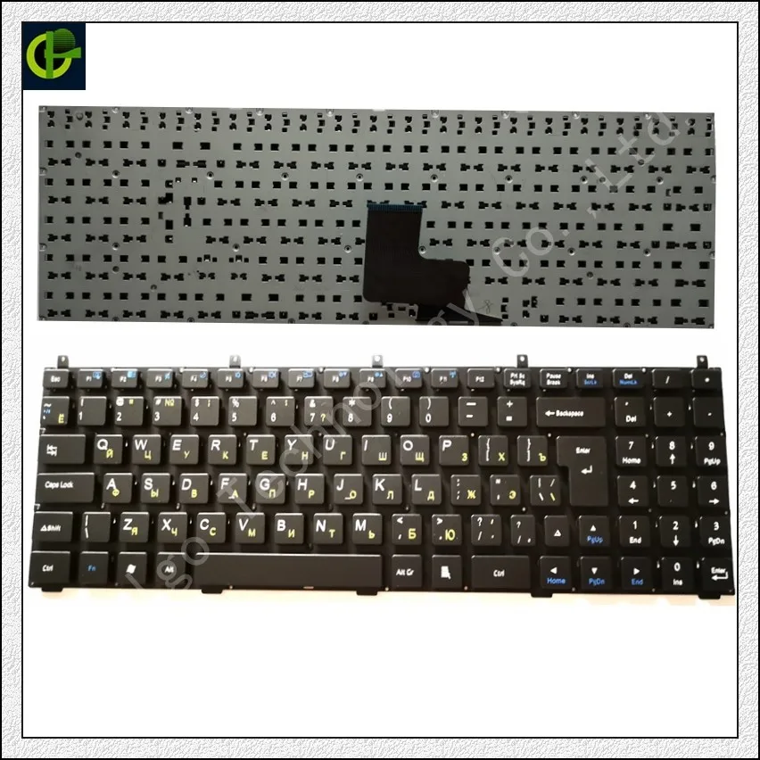 Russian Keyboard for Clevo W765S W760CU W765CU W765CUH W765TUN W251HPQ W251HSQ W251HU W251HUQ DNS 0123975 PHILCO 15A SIM2000 RU |