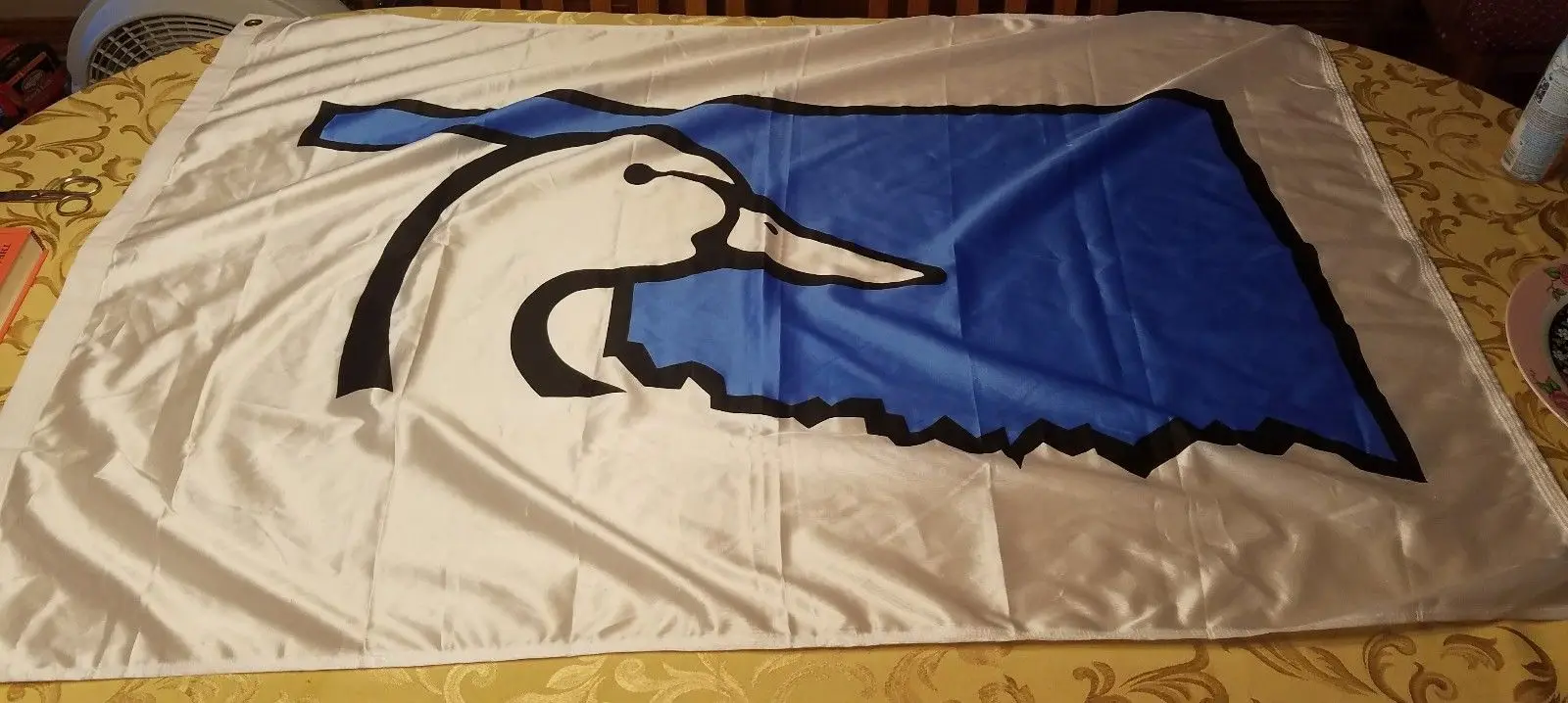 3ft x 5ft3 x5ft утки неограниченный большой синий флаг печати баннер, флаг из полиэстера Размер 150*90 см