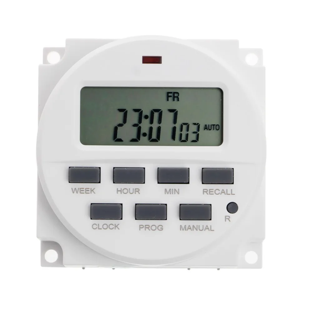

Digital Timer 12V DC 7 Days Programmable Time Switch 15.98 Inch LCD TM618N-4 Measurement Tools New 2017