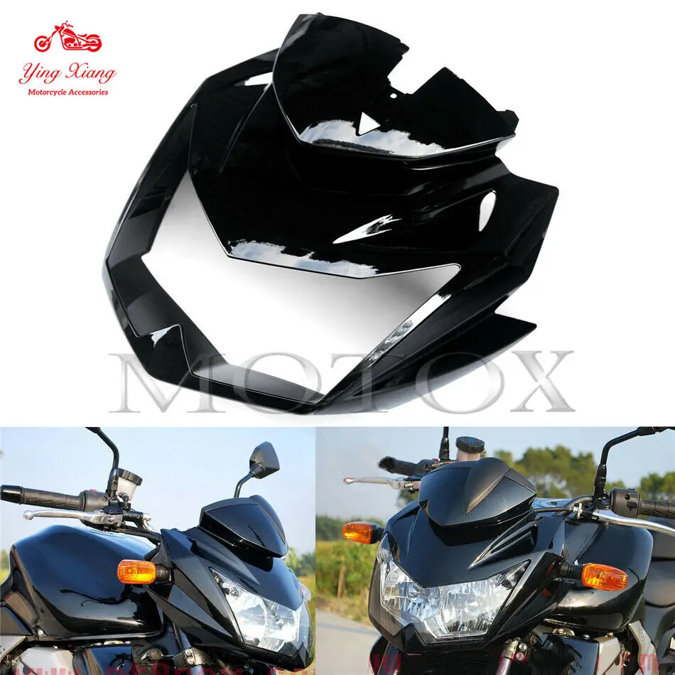 Fit For Kawasaki Z750 Z 750 2007-2012 Injection Motorcycle Front Head Upper Nose Fairing 2008 2009 2010 2011 Motorcycle Accessories Motorcycle Fairing