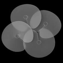 50 шт лист для наращивания волос теплоизоляция плоский кончик кератиновые защитные щиты