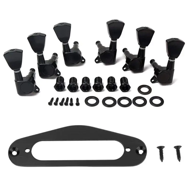 Guitar Tuner 3 Left 3 Right Guitar Strings Tuning Pegs Machine Heads