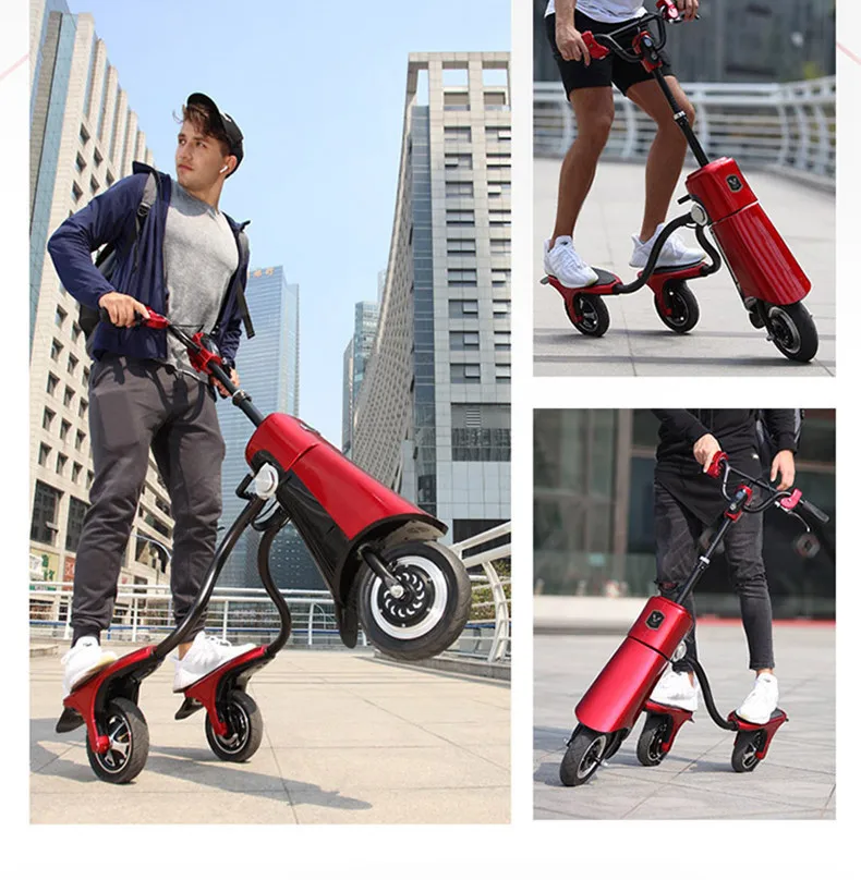 Daibot Electric Scooter Adults Three Wheel Electric Scooters Quick Charge 10 inch 36V 600W Electric Skateboard Scooter With APP  (37)