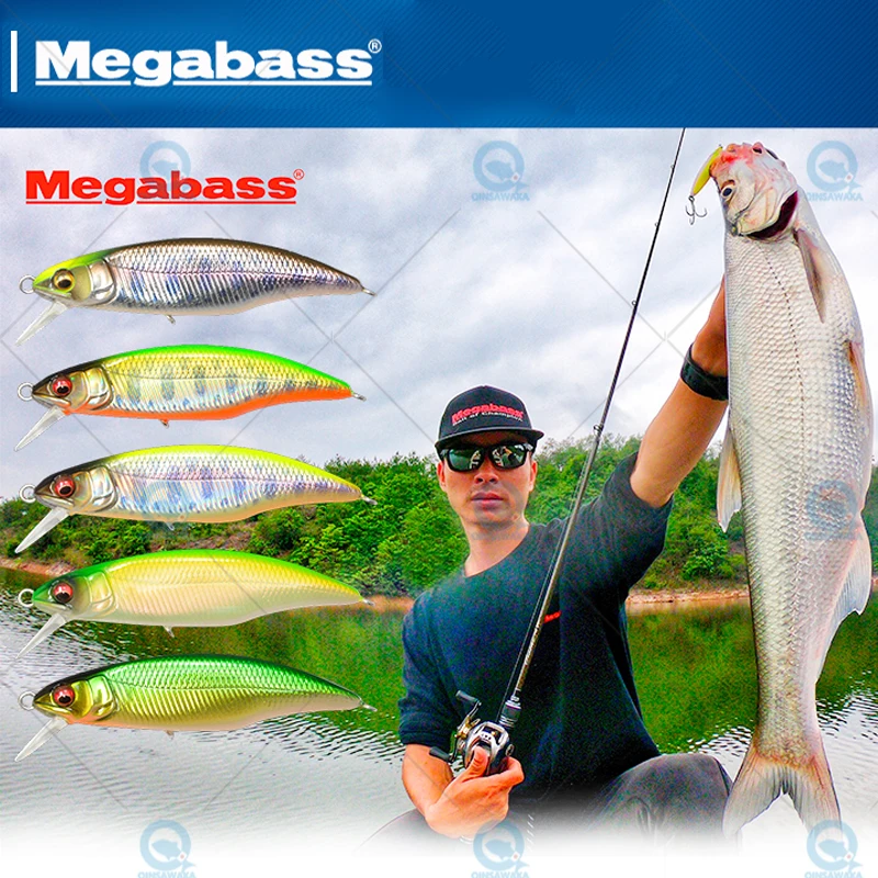 JAPAN Megabass Great Hunting GH   2.5g FLATSIDE Fast Sink Float  BASS Trout stable rapids Fishing LURE Bait MINNOW Tackle