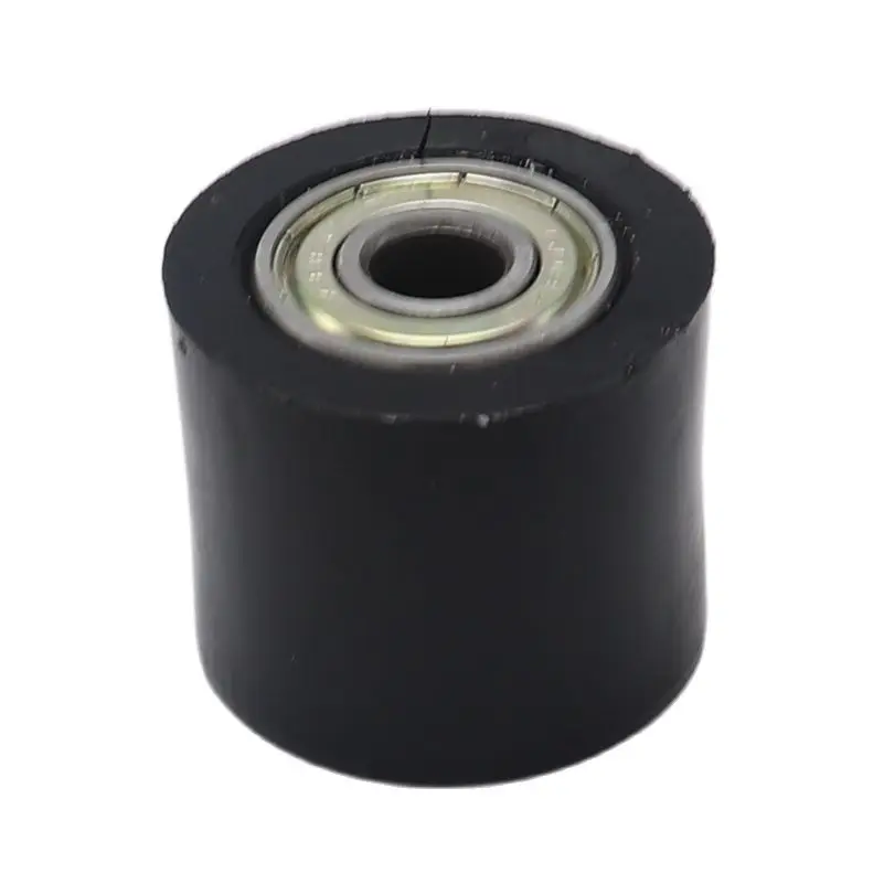 Motorcycle Chain Tensioner Pulley 8mm 10mm Drive Chain Roller Pulley Wheel Slider Tensioner Wheel Guide For Street Bike Enduro Motorcycle Motocross ATV CRF CR XR