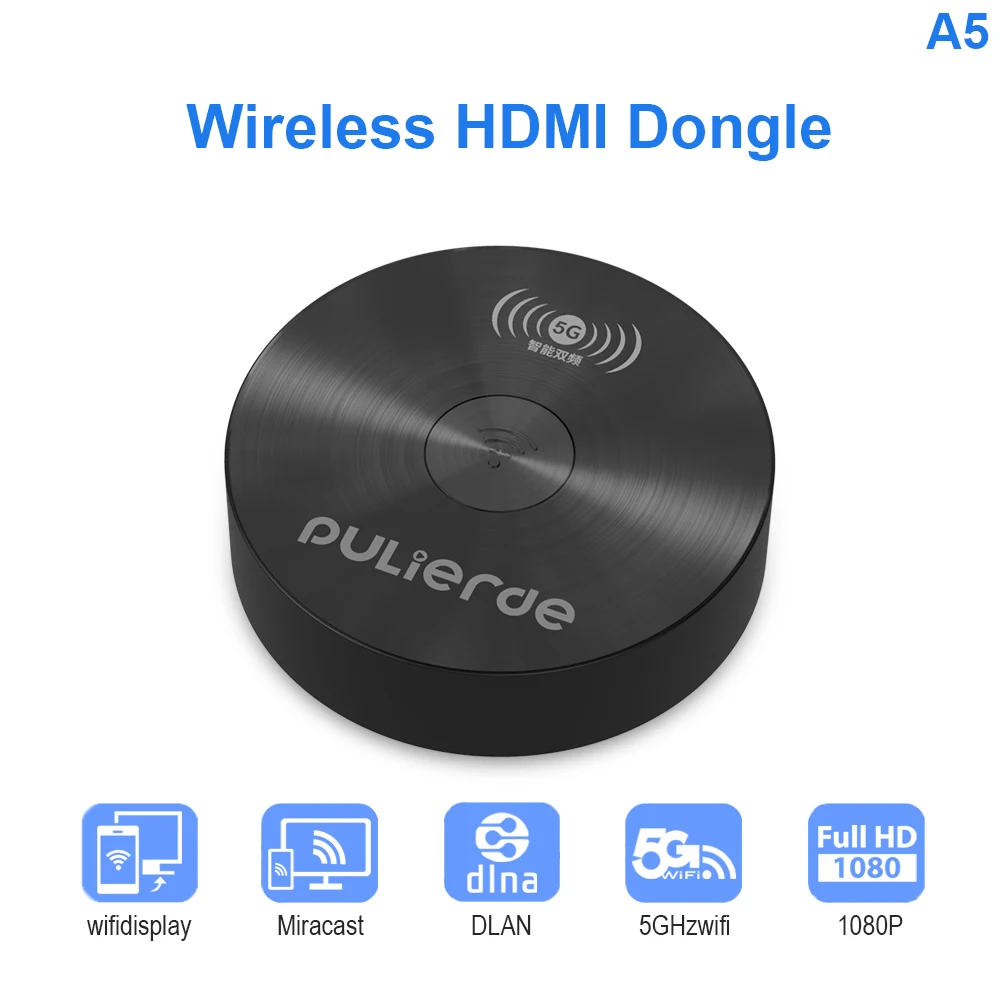 

Wireless HDMI Dongle Miracast 1080P TV Stick Adapter Streamer Mirroring Screen Display Receiver Media Player For Android