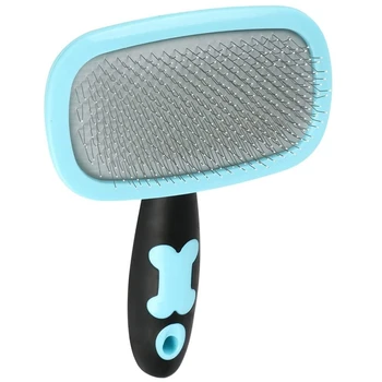 

Dog Hair Brush, Cat and Large Dog Pet Comb, Pet Comb, Self-Cleaning Comb,Pet Cleaning Brush