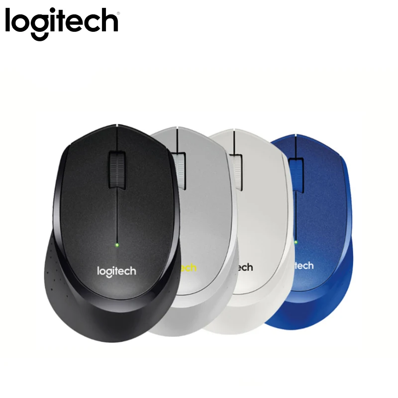 Беспроводная мышь logitech M330, двусторонний ролик, USB, нет, приемник, поддержка официального теста для Windows Mac OS, Офисная мышь